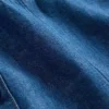 Vestido de mezclilla para niños con cintura baja