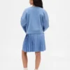 Vestido de sudadera plisado Vintagesoft para niños