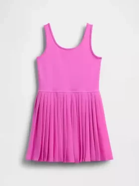 Vestido de tenis plisado para niñas