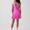 Vestido de tenis plisado para niñas