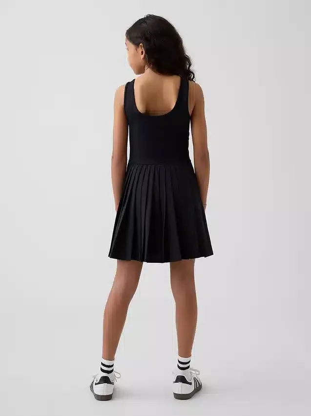 Vestido de tenis plisado para niñas