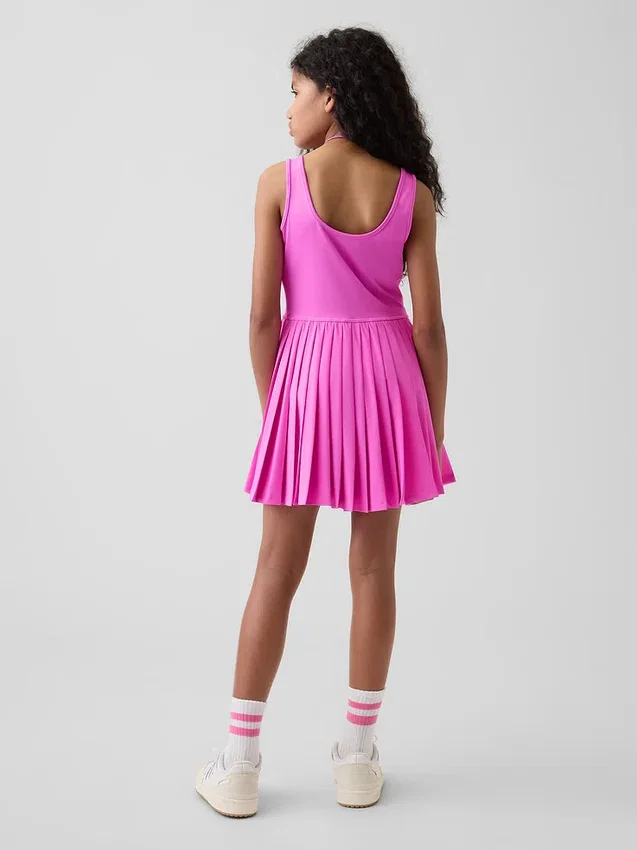 Vestido de tenis plisado para niñas