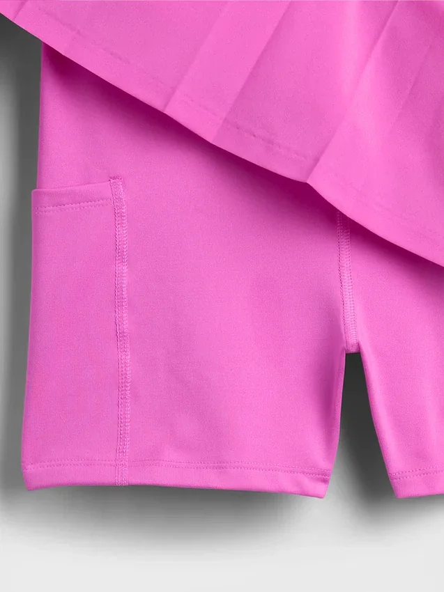 Vestido de tenis plisado para niñas