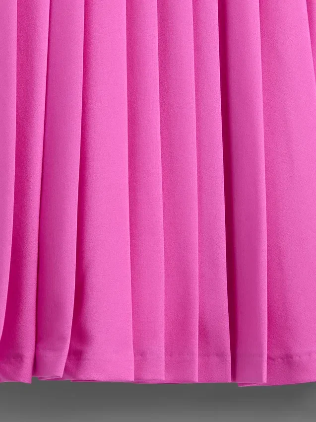 Vestido de tenis plisado para niñas