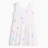 Vestido de tirantes con vuelo para bebés y niños, combinable
