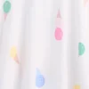 Vestido de tirantes con vuelo para bebés y niños, combinable