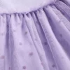 Vestido de tul con mezcla de materiales para bebés y niños pequeños