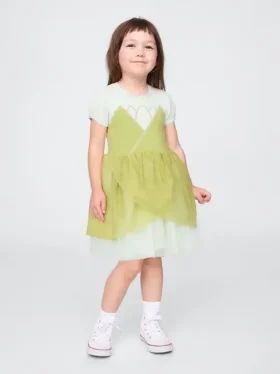 Vestido de tul de GAP × Disney Bebé y Niño con motivos de la princesa Tiana