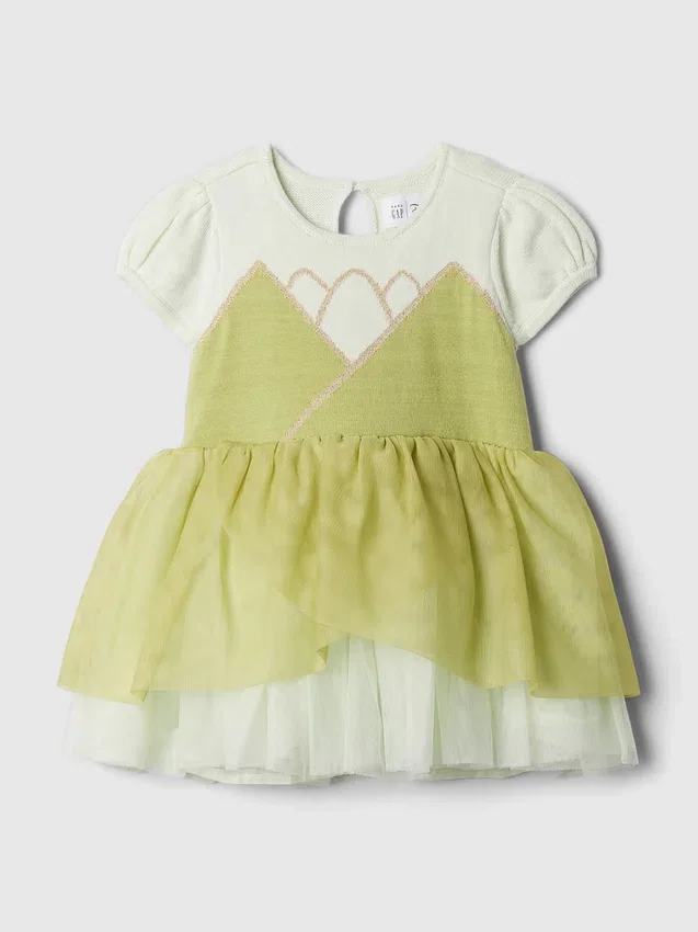 Vestido de tul de GAP × Disney Bebé y Niño con motivos de la princesa Tiana