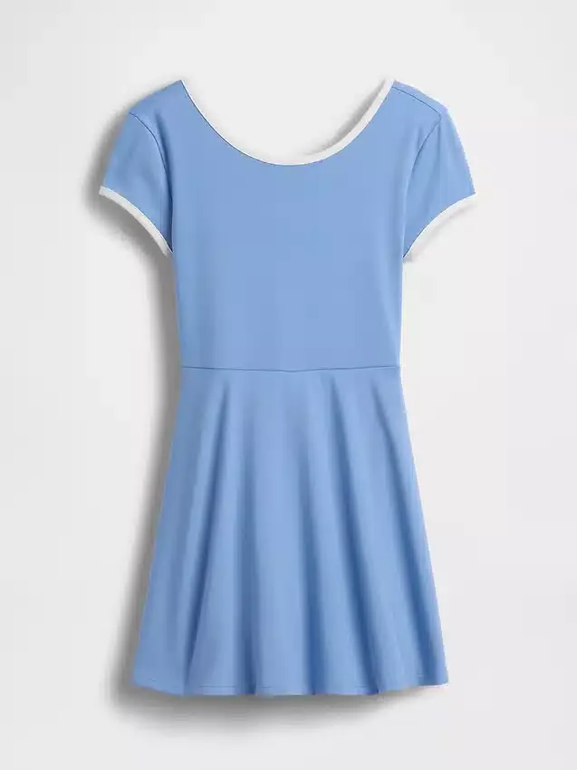 Vestido deportivo para niños con mangas casquillo
