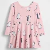 Vestido giratorio combinable para bebés y niños