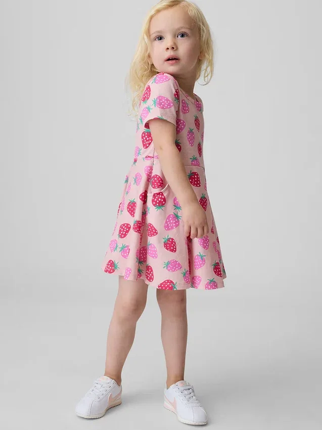 Vestido giratorio combinable para bebés y niños