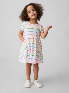 Vestido giratorio combinable para bebés y niños