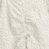 Vestido infantil con fruncidos