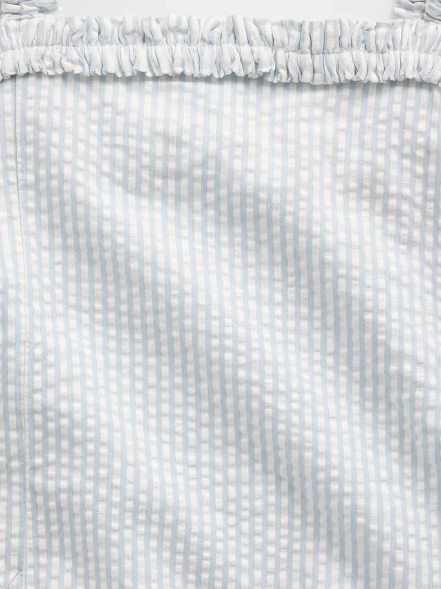 Vestido infantil de cintura baja