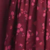 Vestido infantil de materiales mixtos