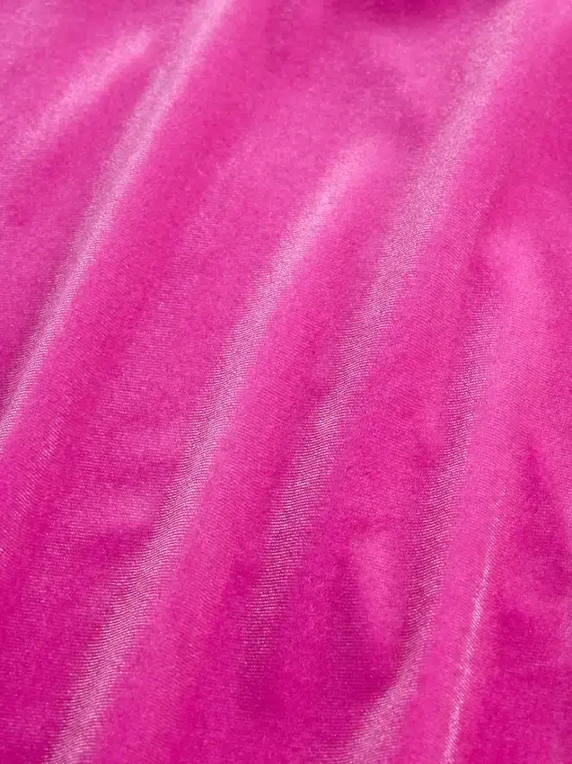 Vestido infantil de terciopelo con corte imperio