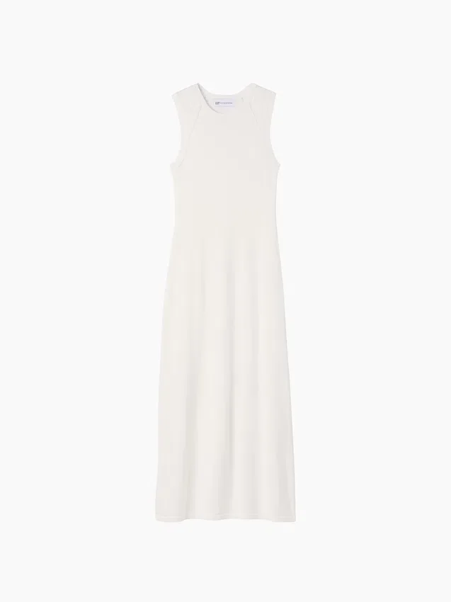 Vestido largo tipo jerséu de GAP × Victoria Beckham