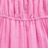 Vestido midi de gasa de algodón para niñas