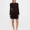 Vestido mini de jerséu elástico CashSoft