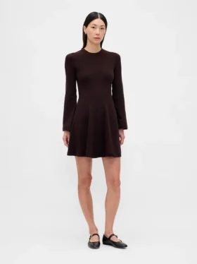 Vestido mini de jerséu elástico CashSoft