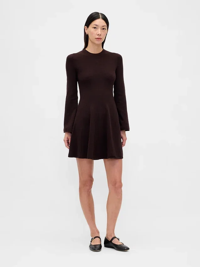 Vestido mini de jerséu elástico CashSoft