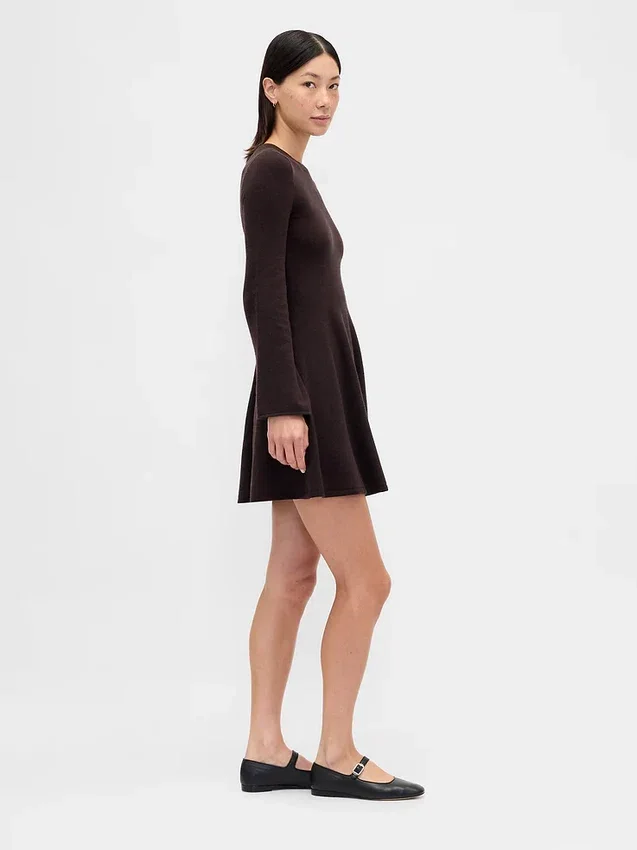 Vestido mini de jerséu elástico CashSoft