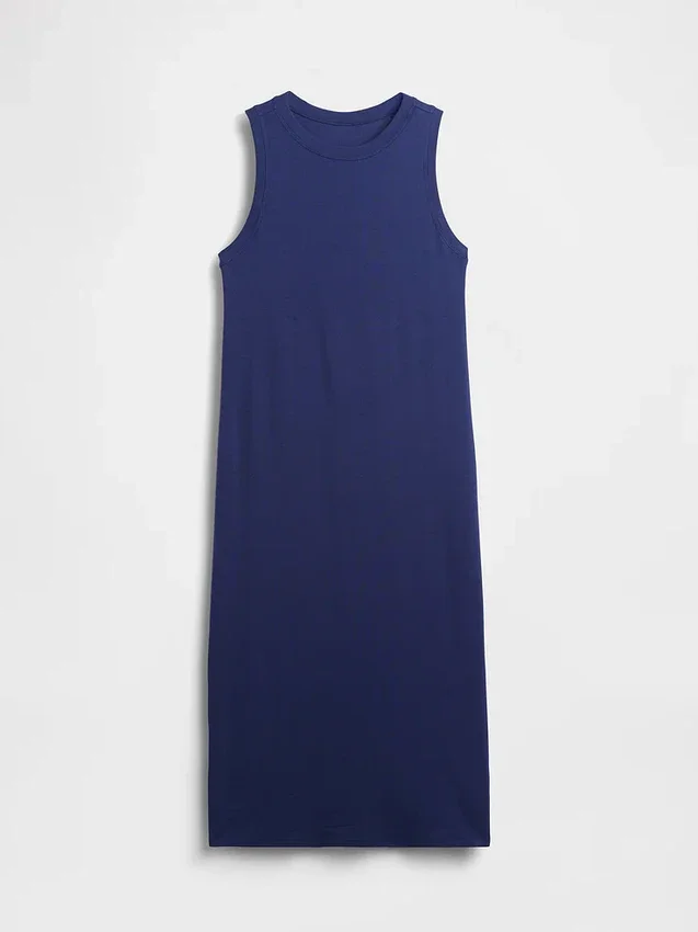 Vestido sin mangas de punto premamá