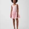 Vestido sin mangas de varias capas para niños