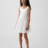 Vestido sin mangas de varias capas para niños