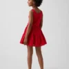 Vestido sin mangas de varias capas para niños