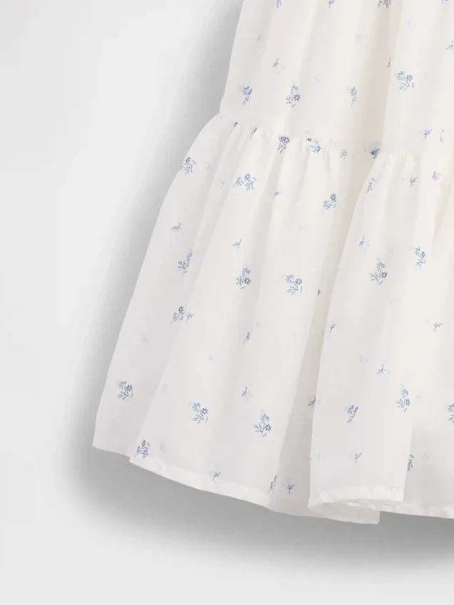 Vestido sin mangas de varias capas para niños