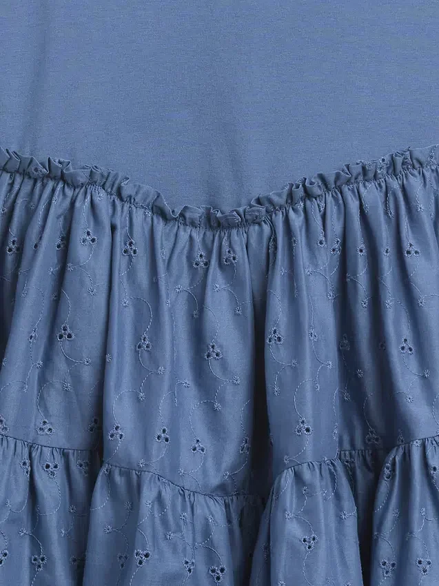 Vestido sin mangas de varias capas para niños