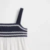 Vestido sin mangas estilo marinero para bebés y niños pequeños