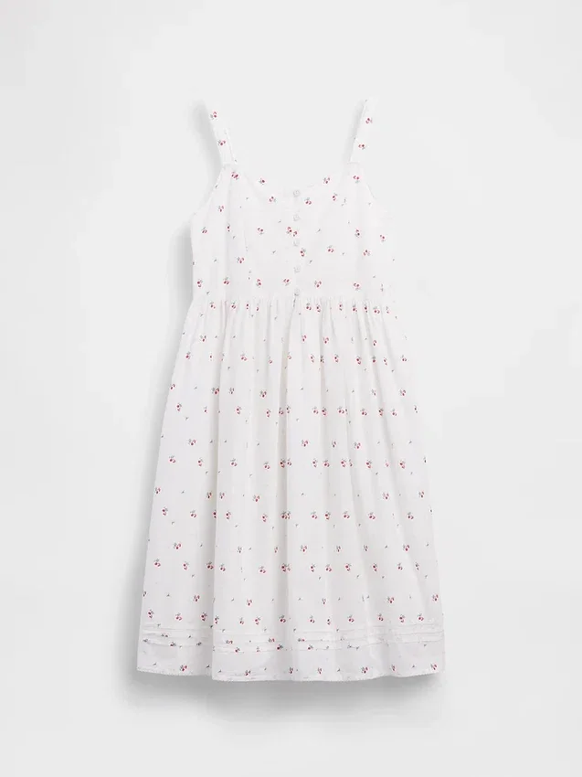 Vestido sin mangas midi para niñas