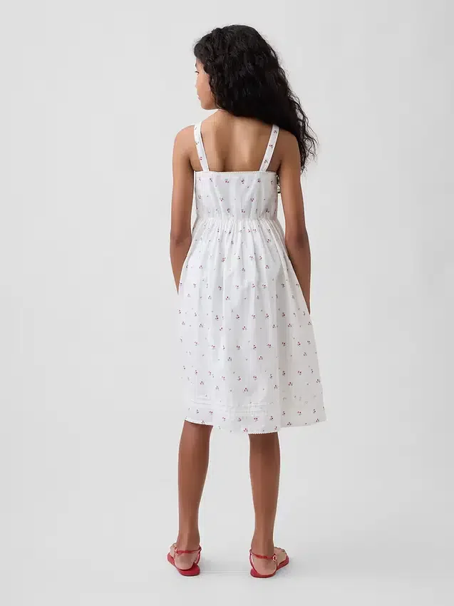Vestido sin mangas midi para niñas