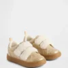 Zapatillas con purpurina y piel vegana para niños pequeños