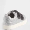 Zapatillas con purpurina y piel vegana para niños pequeños
