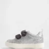 Zapatillas con purpurina y piel vegana para niños pequeños