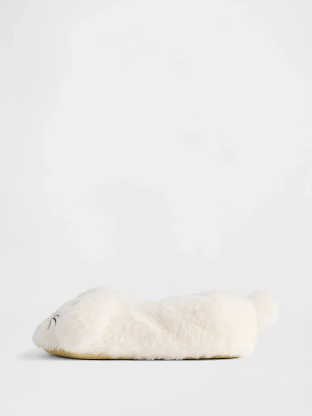 Zapatillas de conejito para niños pequeños