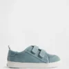 Zapatillas de lona y mezclilla para niños pequeños