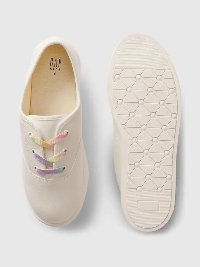 Zapatillas infantiles arcoíris