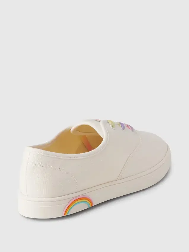 Zapatillas infantiles arcoíris