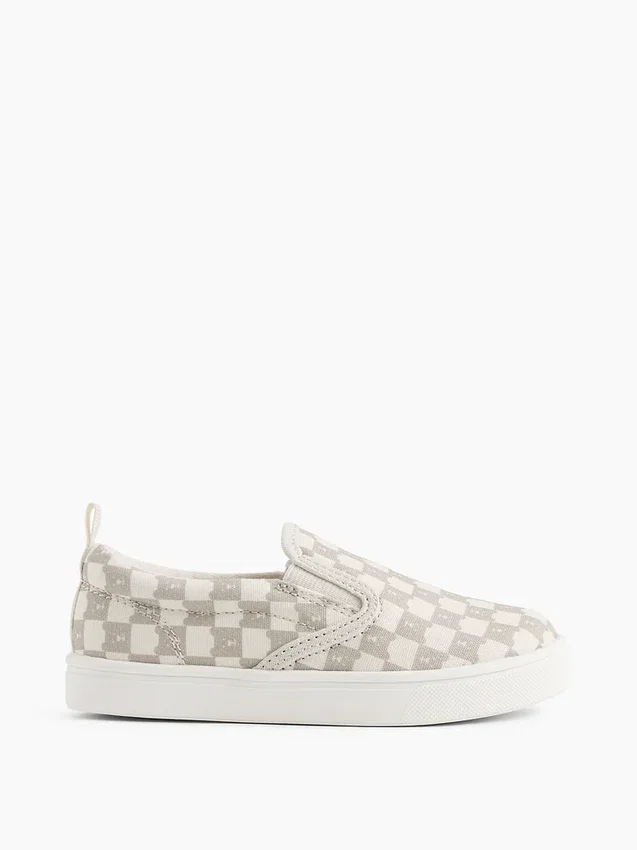Zapatillas sin cordones Brannan Bear de lona para niños pequeños