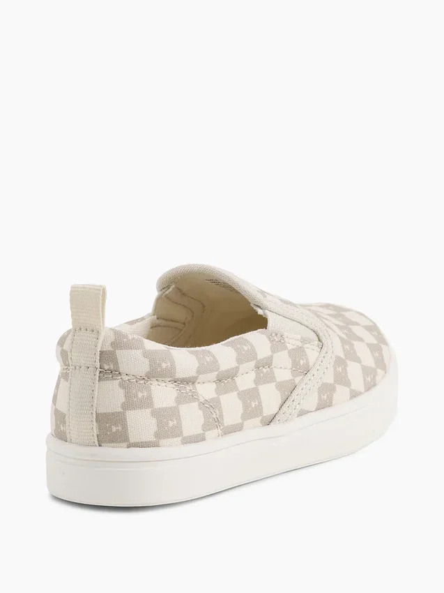 Zapatillas sin cordones Brannan Bear de lona para niños pequeños