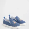 Zapatillas sin cordones Brannan Bear de mezclilla para niños pequeños