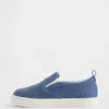 Zapatillas sin cordones Brannan Bear de mezclilla para niños pequeños