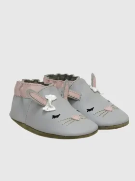 Zapatos de suela blanda Heart Bunny de Robeez