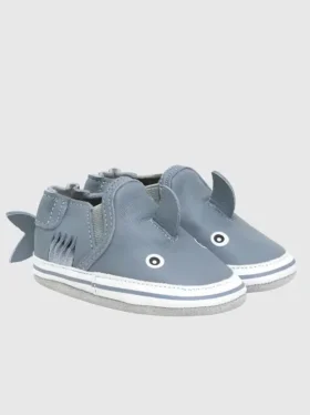 Zapatos de suela suave Robeez «Sebastian Shark»