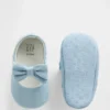 Zapatos Mary Jane con lazo de mezclilla para bebé